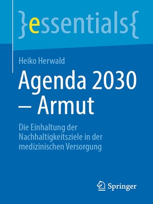 cover image of Agenda 2030 – Armut